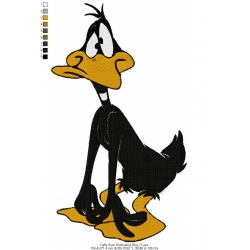 Daffy Duck Embroidery Bird 17